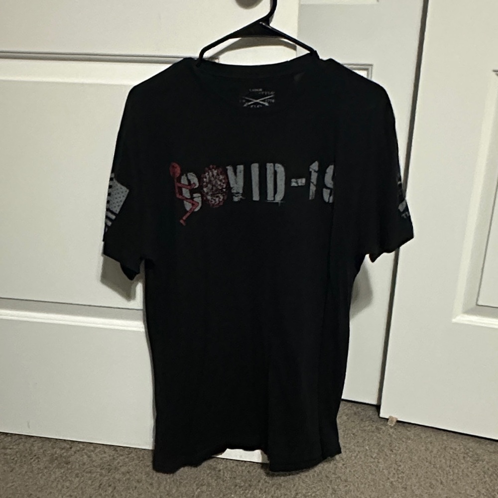 Grunt Style Black COVID-19 Graphic Tee
